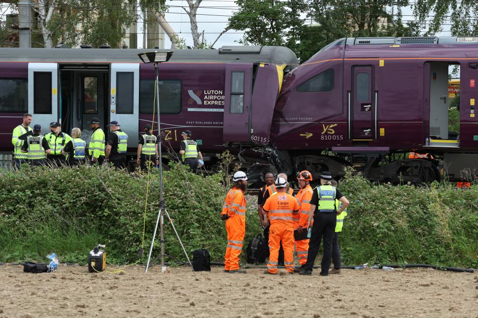 Bedford South train crash