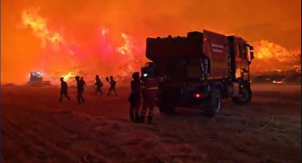 SPAIN-FOREST FIRE-EMERGENCY