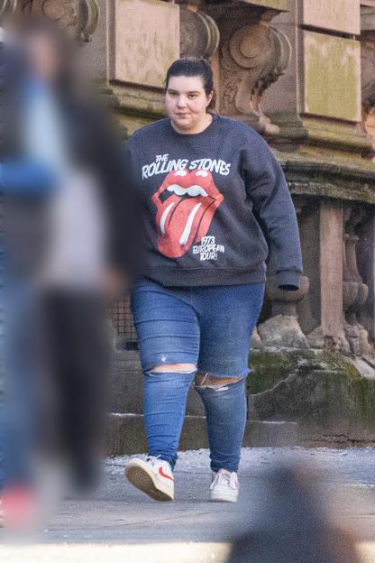 Shannon Wolleter leaving Birmingham Crown Court.