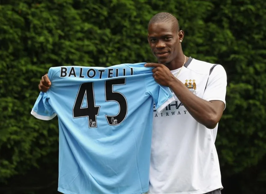 Mario Balotelli Presentation At Manchester City