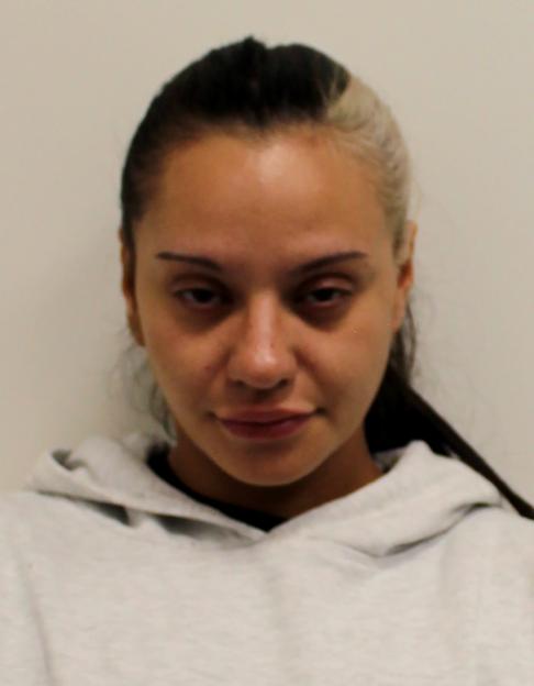 Mugshot of prison officer Linda de Sousa Abreu.