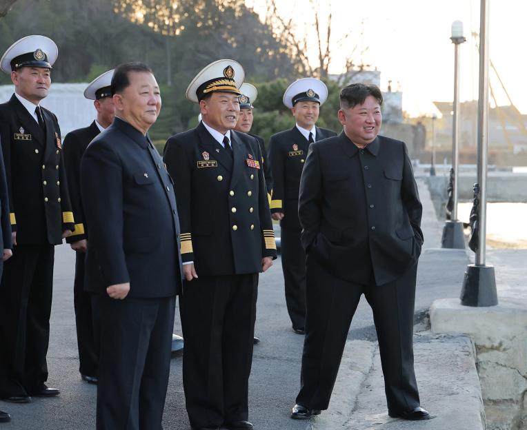 Kim Jong-un Smiles as North Korea's New Destroyer Launches Misguided Missile Test—Almost Sinks!