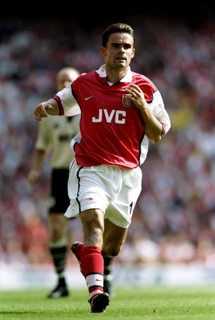 Marc Overmars of Arsenal