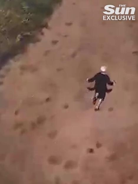 Drone Pursuit: Builders Track Down Unwitting £1M Cannabis Farmer in Field After Discovering Secret Drug Lab