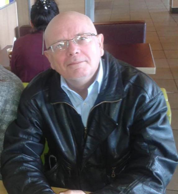 Ian Atkinson with his daughter Gemma PARRY, a retired nurse and his daughter.