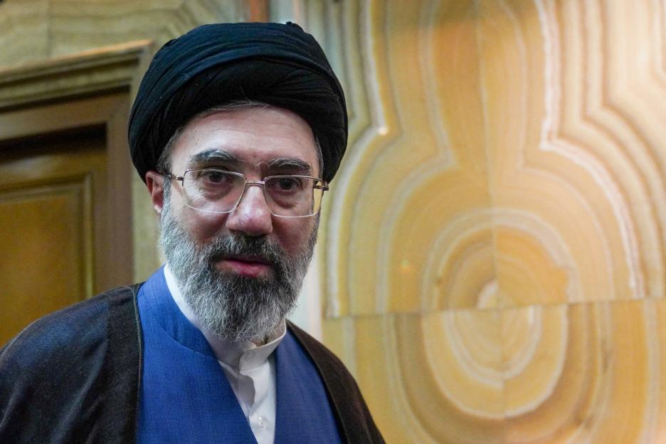 : : Irans new supreme leader, Mojtaba Khamenei, the second son of late Iran's Supreme Leader Ayatollah Ali Khamenei, attends a meeting in Tehran