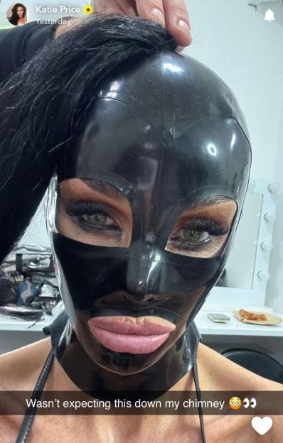 Katie Price Stuns Fans with Latex Gimp Mask Selfie Following Joyful Christmas with Boyfriend JJ Slater