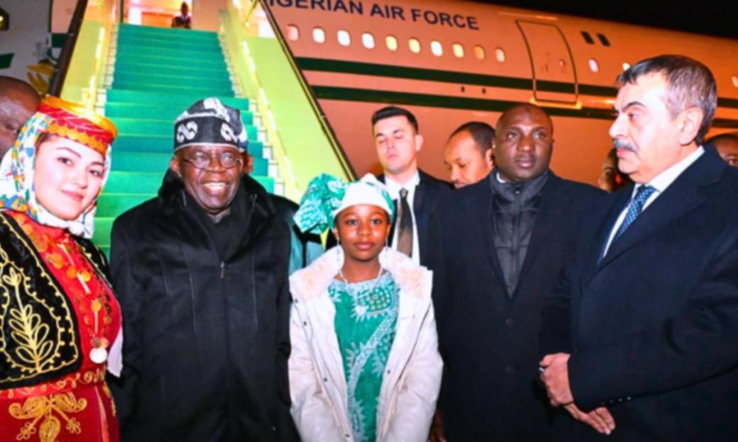 Tinubu Lands in Türkiye for Official State Visit