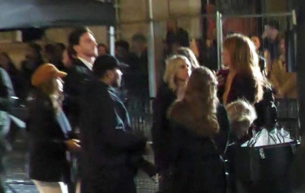 EXCLUSIVE PICTURES NO USAGE WITHOUT PERMISSION FROM JAMES CURLEY AND MAGICMOMENTSUK..NEWLY SINGLE CAT DEELEY IS SEEN ARRIVING AT THE FASHION AWARDS IN LONDON WITH ARSENAL FOOTBALLER DECLEN RICE IN THE SAME TAXI AND WAS SEEN TRYING TO HIDE BY DUCKING