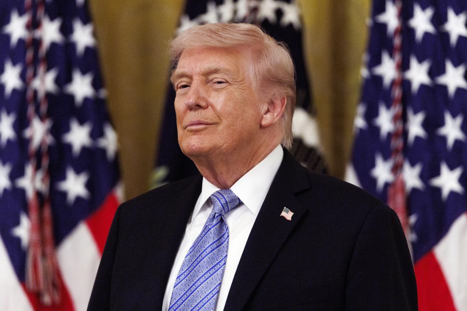 US President Donald Trump attends Small Business Summit at the White House