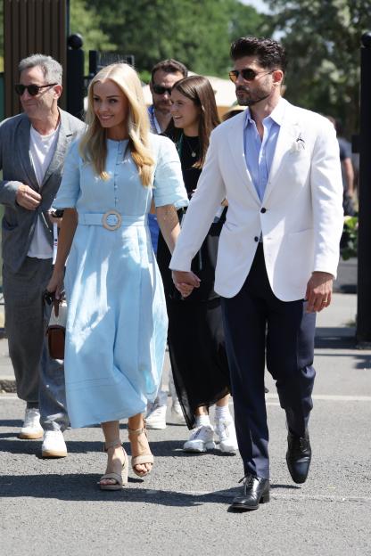 Celebrities Attend The Championships Wimbledon 2026 - Day 14
