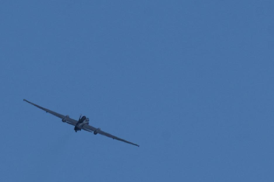 U2 spy aircraft taking off.