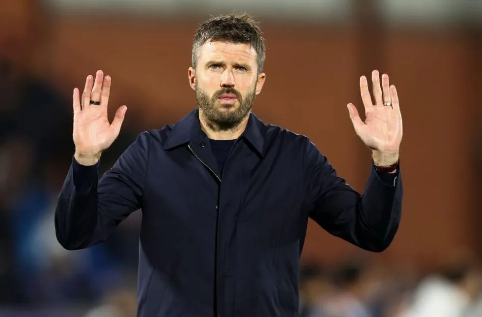 Emotional Michael Carrick launches into SIX-MINUTE monologue at Man Utd press conference with job on the brink