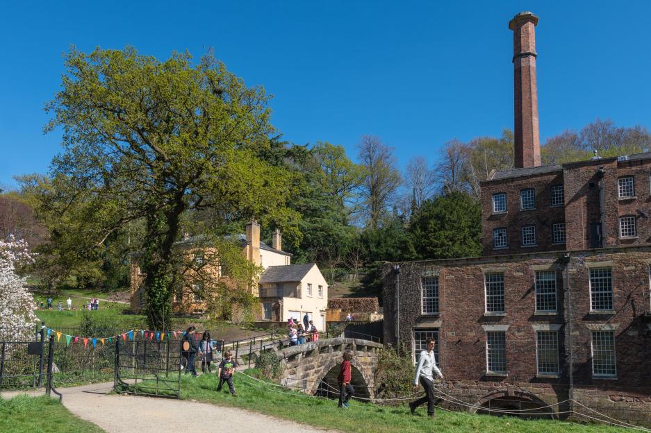 An aerial view of Manchester airport, North West England, UK