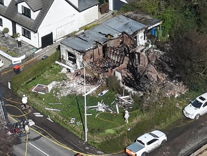 House Blown Apart in UK Village Fire; 54-Year-Old Man Arrested for Arson