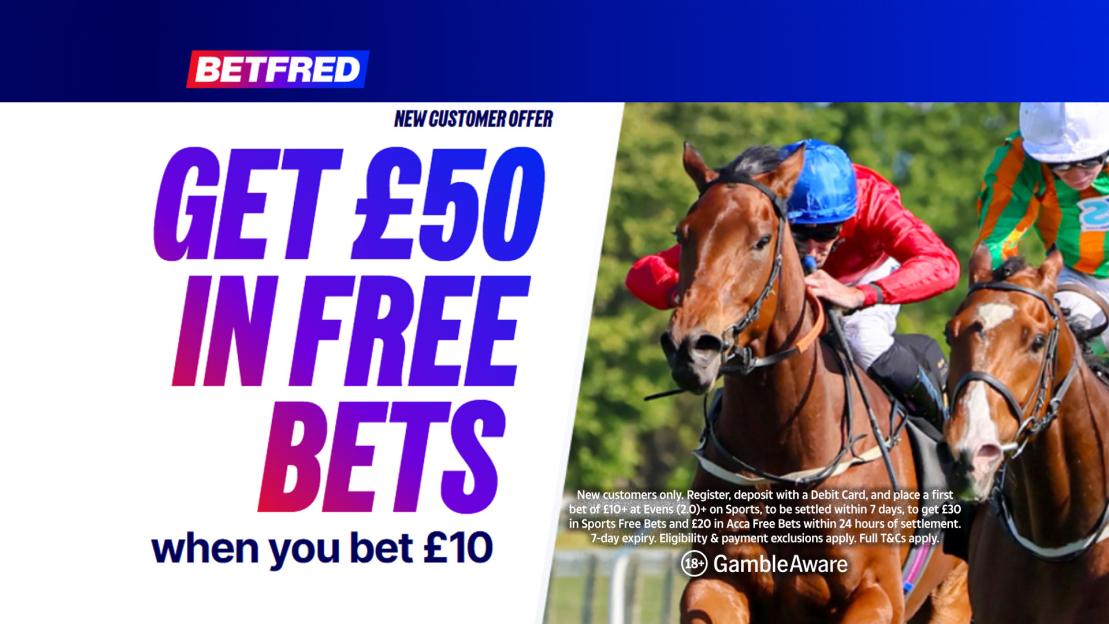 Get in on the Action: Bet £10 on Horse Racing with Betfred and Score a Massive £50 in Free Bets!