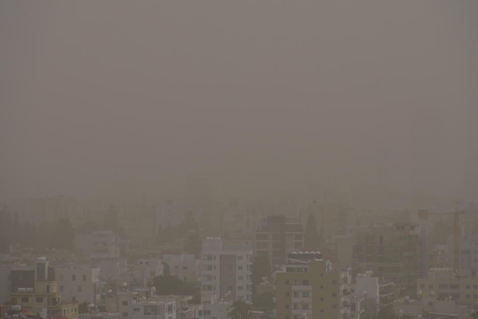 Cyprus Dust Storm