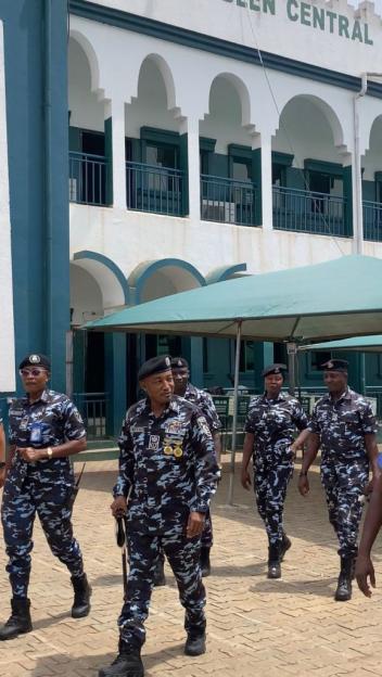 'FCT Police Chief Evaluates Security Measures at JAMB Centers in Abuja [PHOTOS]'