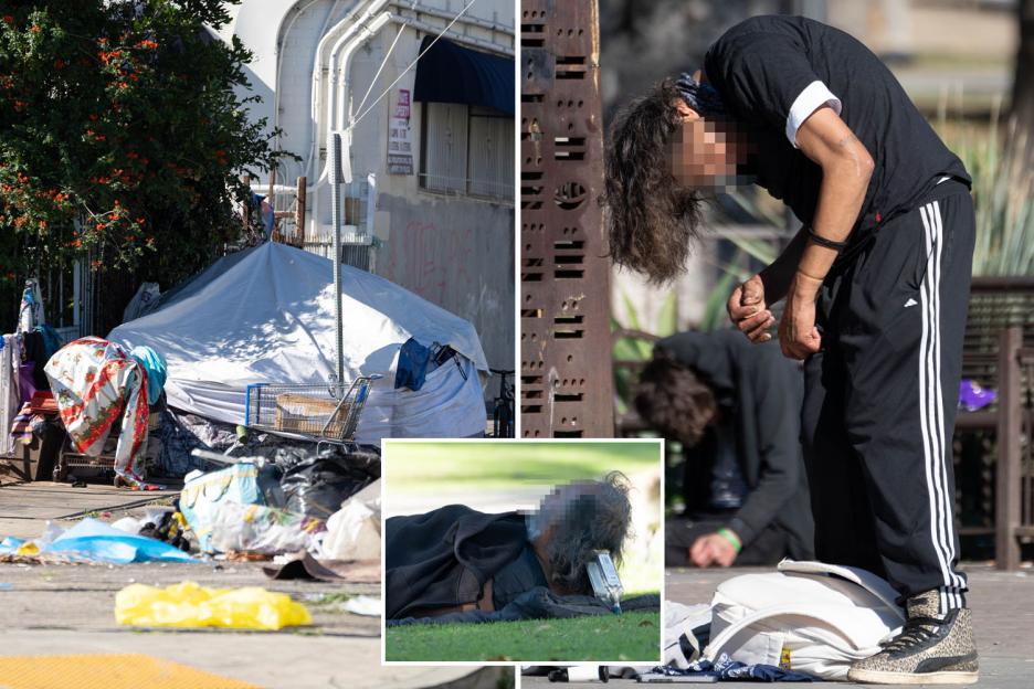 'Hollywood's 'Walking Dead' Comes to Life: Skid Row Faces Zombie Chaos as Locals Fight Back with Crowbars and Celebs Step In'