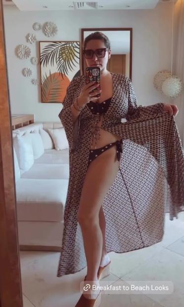 Kelly Brook Stuns in Bikini During Jamaican Getaway, Flaunting Her I'm A Celeb Weight Loss!