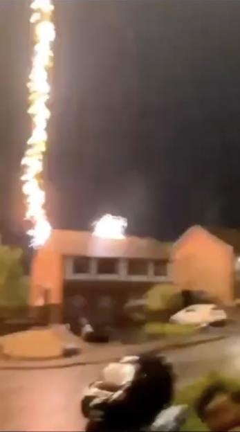 Brave Teacher, 36, Rescues Neighbors After Lightning Strikes Roof and Ignites Fire