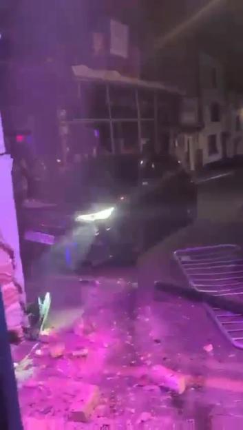 Driver Slams Car into Packed Pub Entrance Following Altercation with Bouncer – 18-Year-Old Arrested!