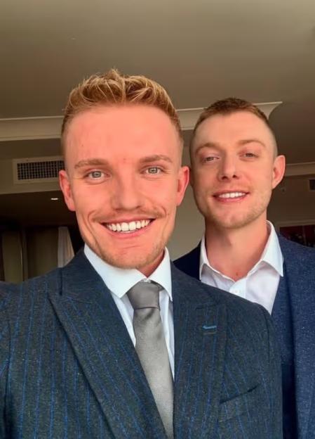 Matthew Martin (L) and Rob Mallard (R) smiling.
