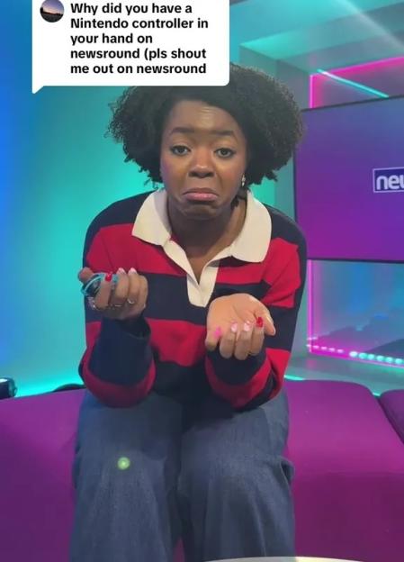 Newsround Host Shares Why She Holds Nintendo Switch Controllers On Air: 'It's a Bit Odd!'