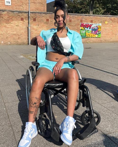 Woman in wheelchair thanks to a 600 cannister a week 'laughing gas' addiction supports next month's new laws