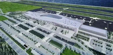 New £732million ‘airport on the sea’ to open in popular holiday hotspot with huge 10m passenger terminal
