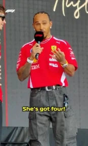 Lewis Hamilton reveals he gifted girlfriend Kim Kardashian’s kids a puppy in sweet admission