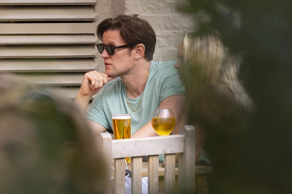 Matt Smiths boozy evening with fashion designer Jessica Horwell