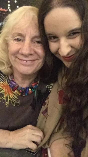 Jean O'Brien and Megan Bhari smiling together.