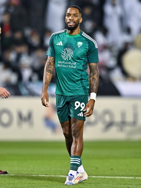 Ivan Toney of Al Ahli SFC playing in the AFC Champions League Elite.