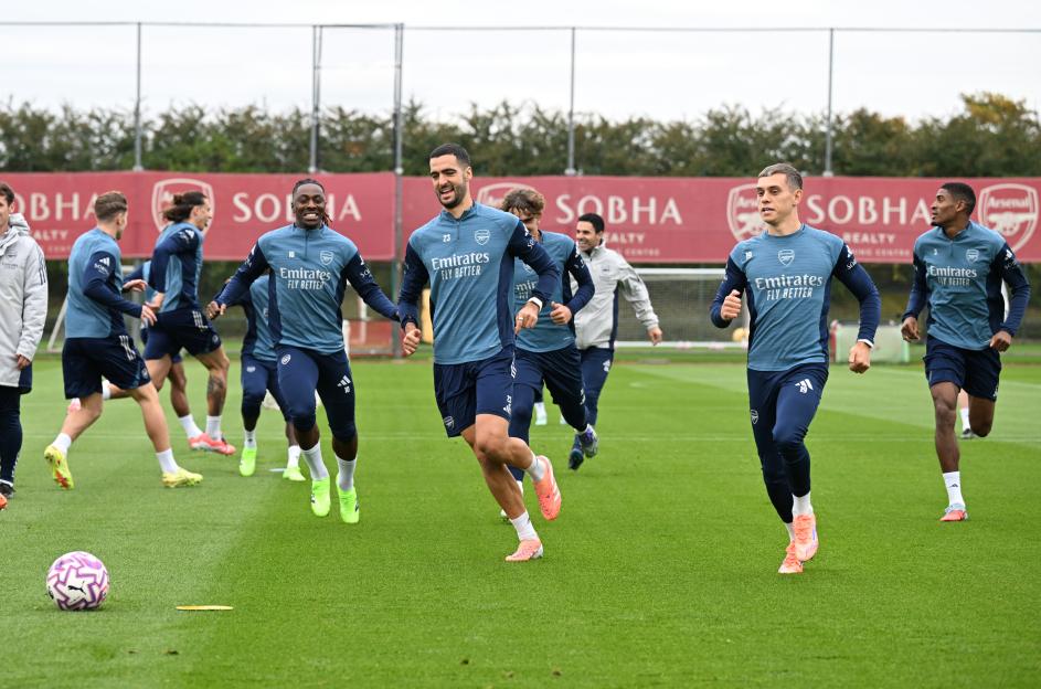 Arsenal Training Session