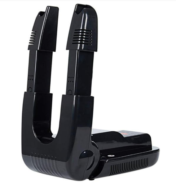 Black electric shoe dryer.