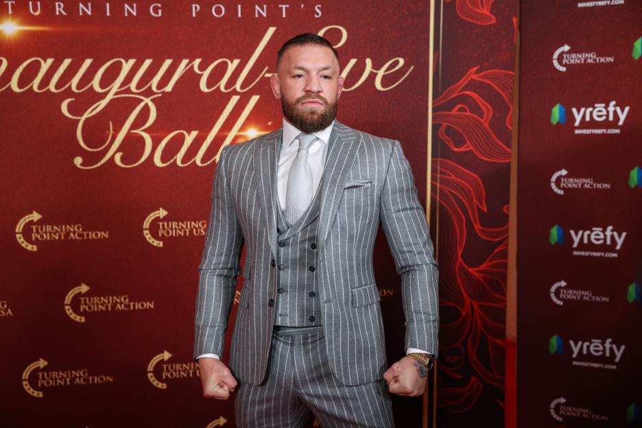 Conor McGregor at an event.