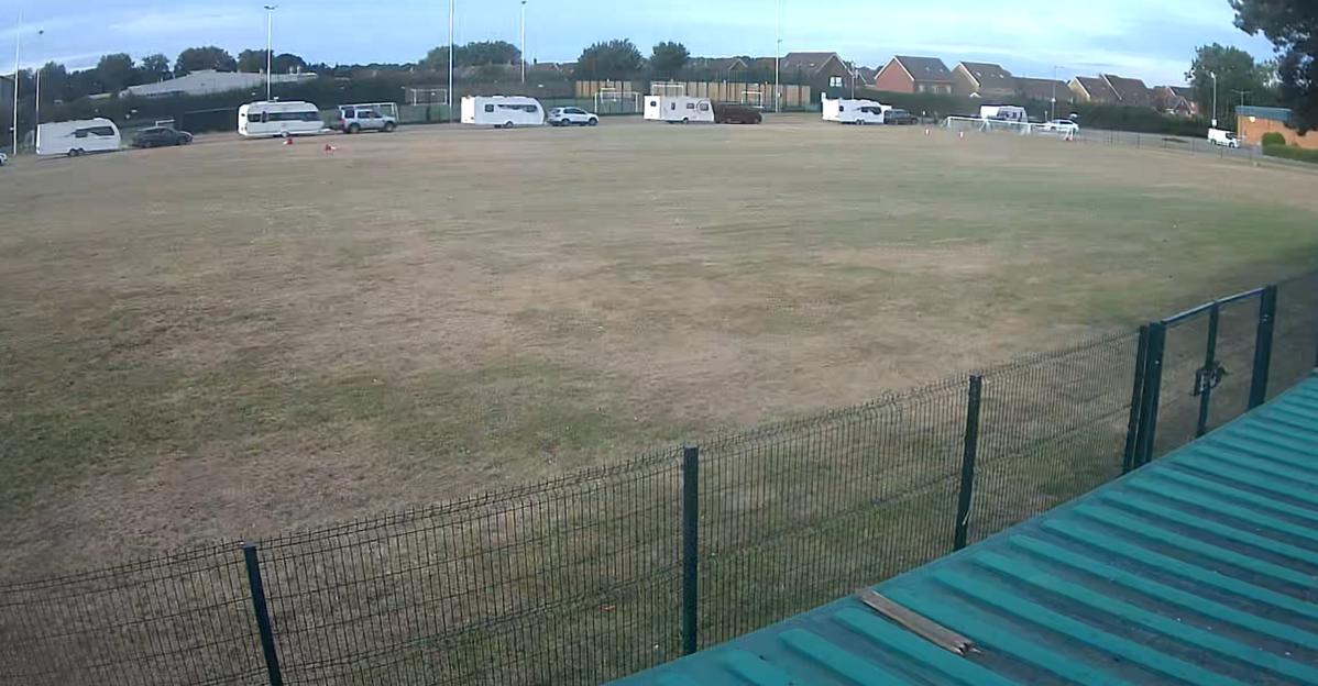 Travelers Invade Football Field with Angle Grinder, Leaving Nappies Behind and Costing Team Thousands in Repairs