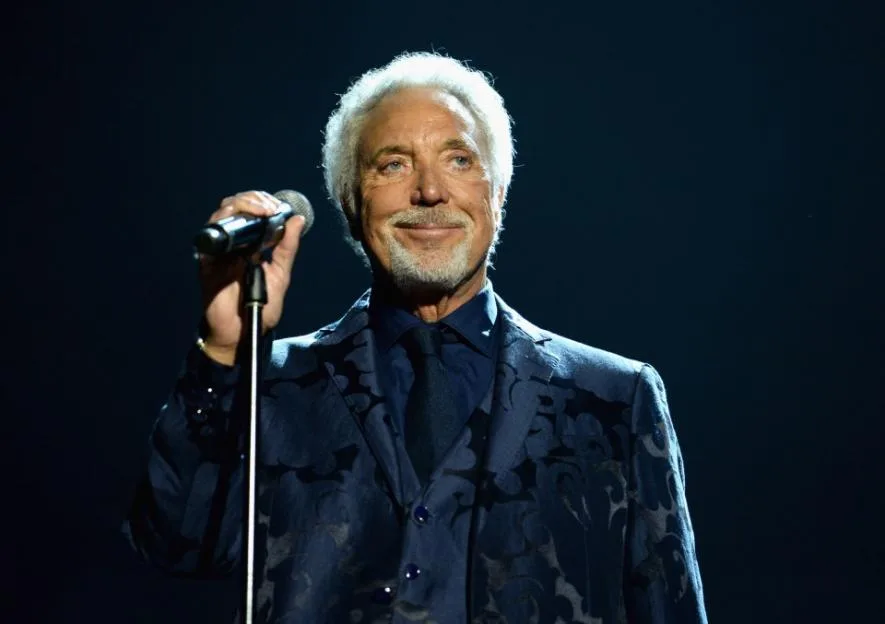 Singer Tom Jones performs onstage at the MusiCares Person of the Year Gala.