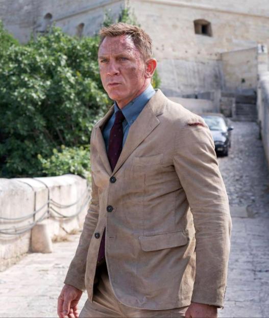 Daniel Craig as James Bond in "No Time To Die."