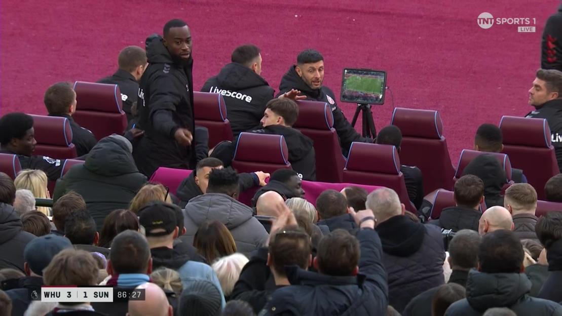 West Ham vs Sunderland Halted After Granit Xhaka's Clash with Fans Sparks Video Review