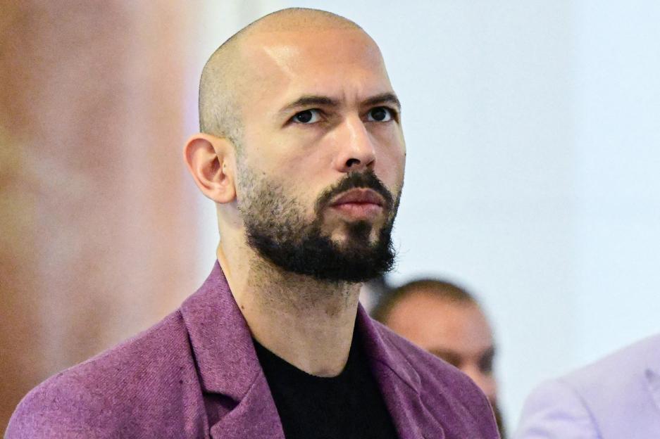 Andrew Tate and Tristan Tate at the Court of Appeal in Bucharest, Romania.