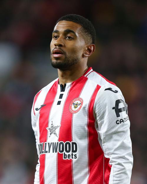 LONDON, ENGLAND - MARCH 16: Reiss Nelson of Brentford during the Premier League match between Brentford and Wolverhampton Wanderers at Gtech Community Stadium on March 16, 2026 in London, England.