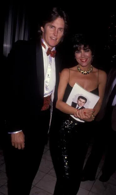 Bruce and Kris Jenner attending the Pioneer Awards.