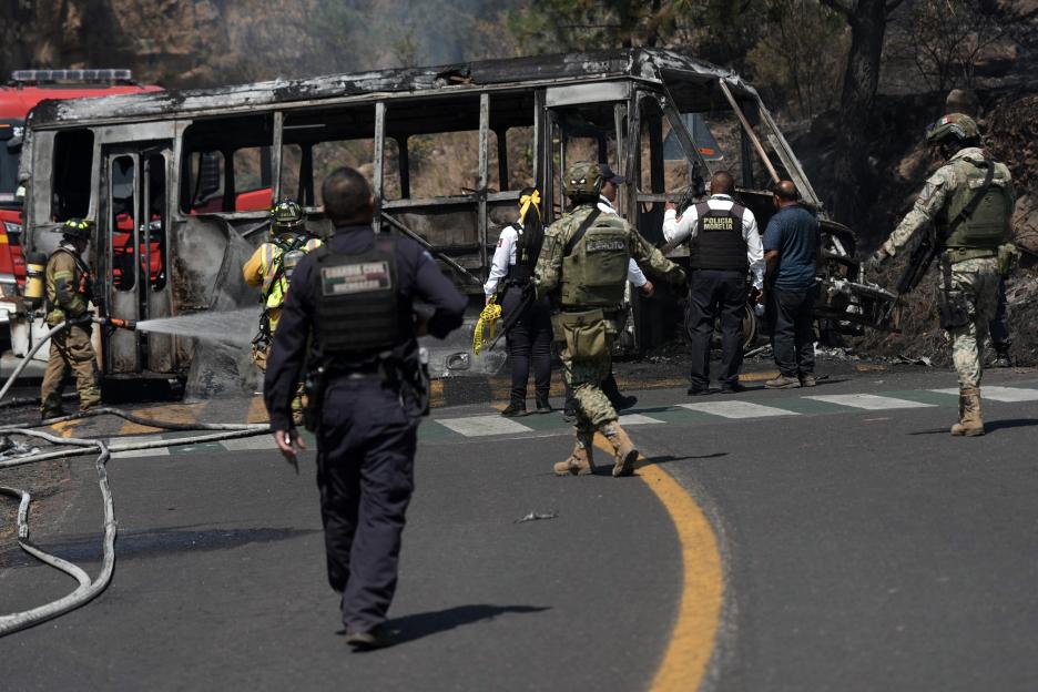 Violence erupts in Mexico after death of cartel leader