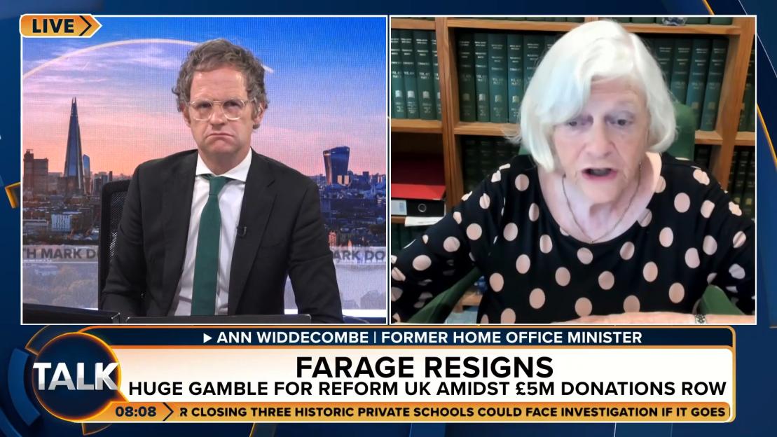 The Final Interview: Ann Widdecombe's Last Moments Before Her Tragic Passing