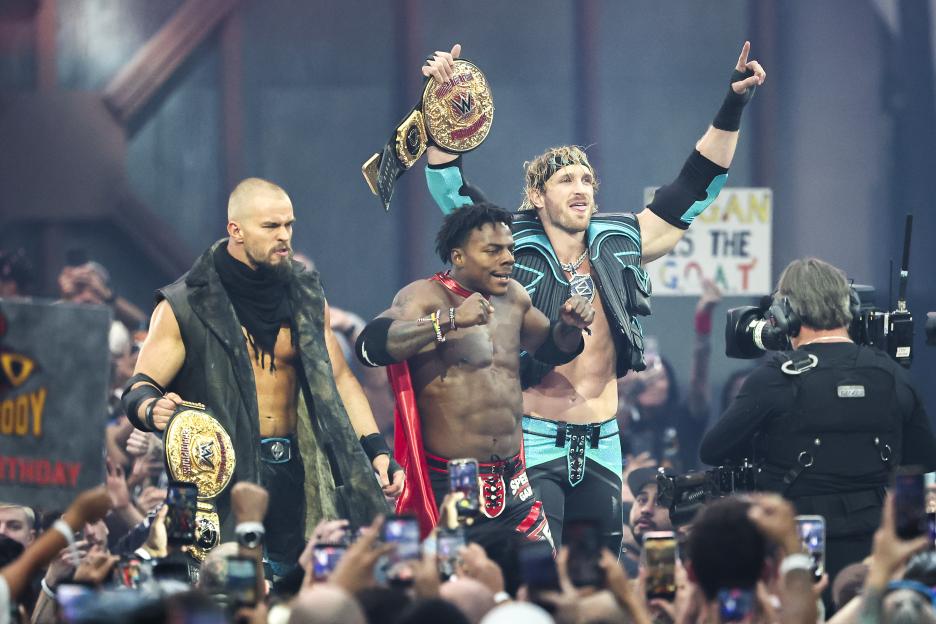 IShowSpeed Channeling Cristiano Ronaldo's 'SIUUU' Before Epic Table Dive at WrestleMania 42!