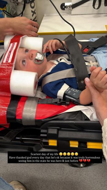 Jess Wright's 4-Year-Old Son Airlifted to Hospital After 'Freak' Bouncy Castle Incident Causes Breathing Difficulties