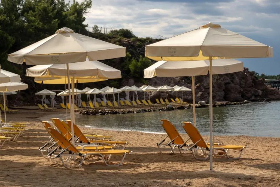 Man, 82, dies after violent beach brawl with another bather over sunbed in Greece