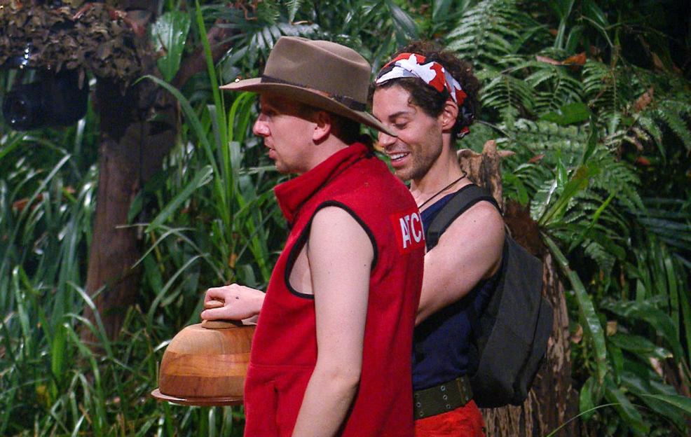 Tom Read Wilson and Aitch on 'I'm a Celebrity... Get Me Out of Here!' TV show, Series 25, Show 10, Australia - 25 Nov 2025